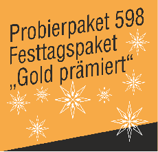 Weinprobe-Paket 598  Festtagspaket Gold prmiert