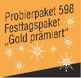 Weinprobe-Paket 598  Festtagspaket Gold prmiert